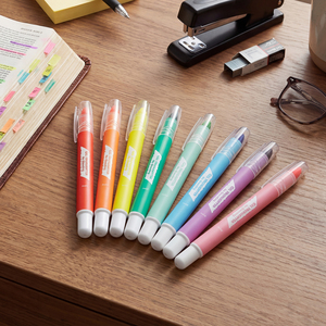 Paquete de 8 Marcadores de Gel de Colores Surtidos - Secado Rápido, Sin Manchas, Para Diario, Estudio y Toma de Notas, Marcadores de Gel Vibrantes - Product Image 4