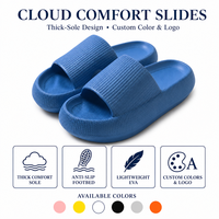 Chaussons antidérapants pour femmes, séchage rapide, légers, semelle épaisse et douce, imperméables, respirants, pour la douche et le massage