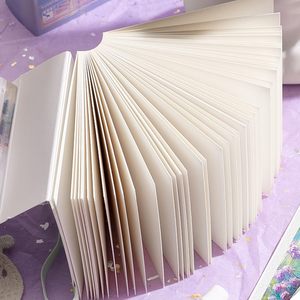 Bview nghệ thuật nghệ sĩ 80x80mm 50 sheets 300gsm có thể gập lại sơn khay Quyển phác thảo đàn hồi đóng cửa sơn du lịch màu Nước Bộ - Product Image 4