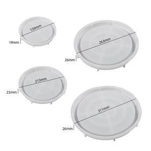 Grand moule en silicone pour résine INTODIY, pour pot à bougie, plat, plateau, décoration d'intérieur, moules d'artisanat en époxy, emballé en <span class=keywords><strong>sac</strong></span> - Product Image 5