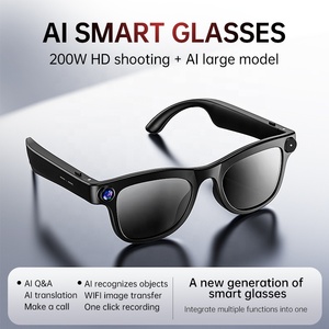 Gafas Inteligentes con IA 2026, Cámara de Video 1080P, Wi-Fi, Grabación de Fotos, Traducción por IA, ISO/<span class=keywords><strong>Android</strong></span>, Carga Magnética, Gafas Deportivas - Product Image 4