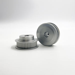 Toptan Özel Kasnak Tekerleği HTD 3M 5M 8M 14M 20M AT5 AT10 CNC İşlemeli Alüminyum Zamanlama Kasnakları - Product Image 6