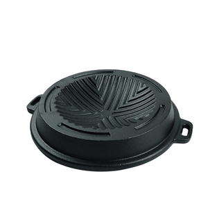 Padella in Ghisa Antiaderente Pretrattata Genghis Khan da 28 cm, Colore Personalizzabile, Adatta per Forno e Piani a Gas/Induzione - Product Image 4
