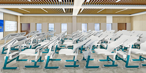 Ayarlanabilir okul mobilyaları sınıf öğrenci öğle yemeği masası ve sandalye ayarlanabilir şekerleme sandalye masası ile - Product Image 4