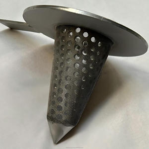 Kegelform Edelstahl Perforierter Filter Kegel filter elemente Konische temporäre Siebe Edelstahl draht filter - Product Image 5