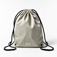 Bon marché, vente en gros, sac à dos avec cordon de serrage avec impression personnalisée du logo, sacs à cordon pour le sport
