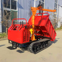 Selbstladender Mini-Dumper Kleiner Berg-Raupenlader mit Dieselmotor, Mini-Kipper, Muldenkipper zum Verkauf, Fabrikpreis