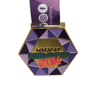 Medalla de Metal Personalizada al por Mayor de Fábrica para Fútbol, Carreras, Taekwondo, Fútbol Americano, Premios, Oro, Plata, Bronce, para Coleccionistas - Product Image 1