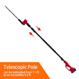 Small Portable 21v <b>Garden</b> Hedge <b>Cutter</b> Tool Long Pole Tree High Branches Telescopic Trimmer <b>for</b> Professional - Product Image 4