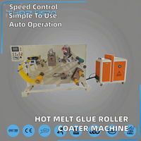Machine de laminage automatique à colle thermofusible électrique avec pistolet pulvérisateur, emballage en bois, équipement et composants de moteur