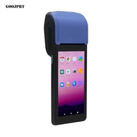 Terminal de point de vente Q6Pro 4G Net 3G+32G RAM NFC avec scanner, GPS sans fil, imprimante de reçus mini 80mm, PDA intelligent portable en stock