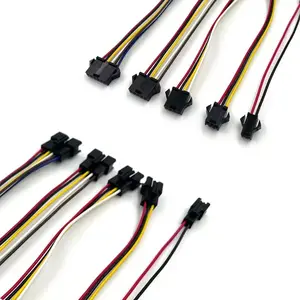 Custom 1.0mm 1.25mm 2.0mm 2.54mm 3.96mm xh zh ph terminal wiring harness and cable assembly