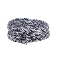 Lacets plats créatifs personnalisés pour baskets en toile, motif éclaboussures d'encre, en polyester, pour baskets AJ3