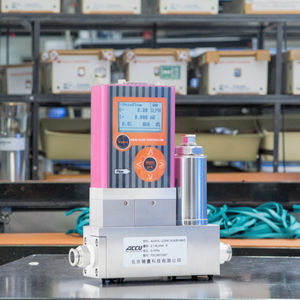 Regulador de gas Precio al por mayor Medidor de flujo másico Oxígeno O2 H2 Aire Co2 Controlador de flujo másico Precio de fabricación Medidor de flujo de gas - Product Image 2