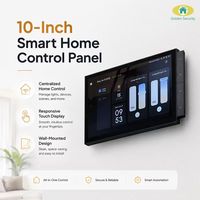 Panel de Control Inteligente WiFi Zigbee Gateway de 10 Pulgadas, Diseño de Montaje en Pared, para Hotel y Hogar, con Alexa Integrada, 2026