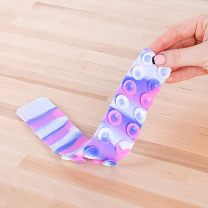 Nouveau jouet sensoriel portable anti-stress en silicone Squidopop, jouet sensoriel pour les doigts - Product Image 2