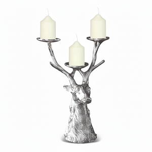 2025 bougeoir cerf cerf avec bougeoir votif en verre pour décoration de mariage vaisselle - Product Image 1