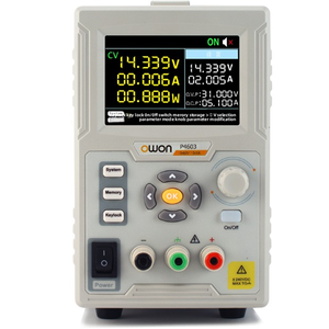 OWON เครื่องจ่ายไฟ DC-DC แบบตั้งโปรแกรมได้ช่องเดียว รุ่น P4603 แรงดันขาออก 60V กำลังไฟ 150W 3A แรงดันไฟฟ้าขาเข้า 220-240V 50/60Hz สำหรับอุปกรณ์อุตสาหกรรม - Product Image 1