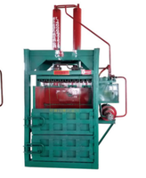 Presse à balles verticale compacte YANHUI HY-02, hydraulique, avec surveillance à distance automatique, pour bouteilles en plastique, papier et canettes