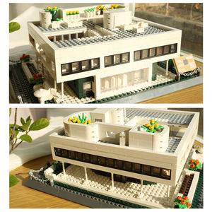 Wange 5237 Villa Savoye París Francia, 1226 Piezas, Bloques de Construcción, Modelo de Ladrillos, Juego de Bloques de Construcción para Niños, Juguete de Plástico, Regalo - Product Image 6