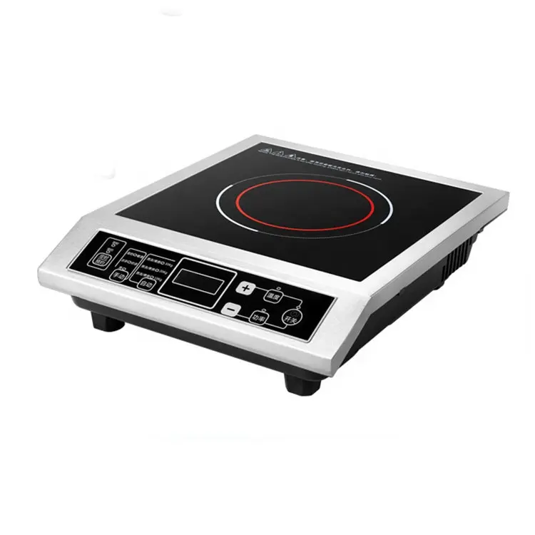 hotel restaurant induction cooker Stainless Steel big power commercial induction cooker 3500w