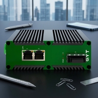 Switch Ethernet Industriel PoE Gigabit 2*1000Mbps DIN-Rail IP40 -40 185F IEEE802.af/at Extérieur 1 FC RJ45 Certifié FCC En Stock