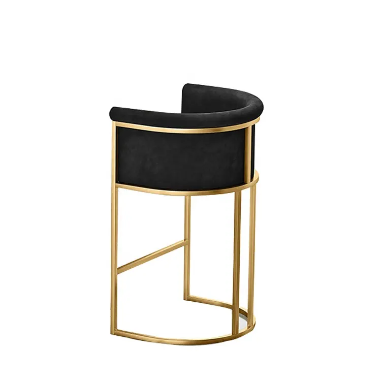 Newest Design Bar Furniture For kitchen Metal Steel Base Bar Stool High Chair Tall Bar Chair Stool