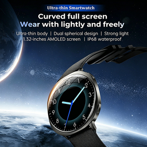 New M301 Smart Watch Round Amoled Curved Screen Dial Calling Alarm <b>Clock</b> Flashlight Health Tracking Fitness Smartwatch for Women - Product Image 6
