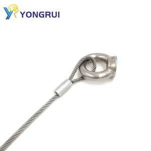 Chất lượng hàng đầu 5mm dây dây nén dây sản phẩm dây dây xử lý nhôm tay áo cáp cố định