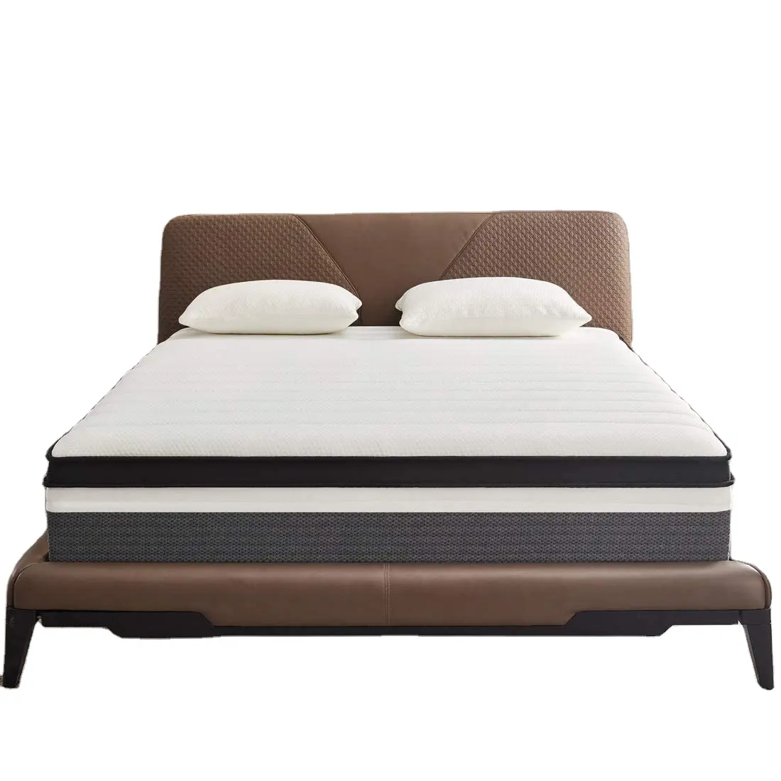 Hotel Luxe Hoge Dichtheid Schuimmatras Kingsize Pocket Spring Dubbel Bed Matras In Een Doos