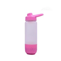 560ml Multifonctionnel Smart Sports Tasse À Eau Extérieure Bluetooth Audio Lumière Bouilloire Direct Boire pour Adultes