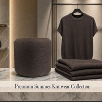 Soft Breathable Eco-Friendly Cotton Acrylic Blend Yarn 61% Lyocell Dyed for Ladies High-End Summer Knitwear 28s