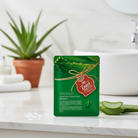 ENTEL(ALOEVERA)-mascarilla de Corea para el cuidado de la piel, cosmética de belleza Facial, hoja coreana