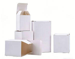 Boîtes d'emballage en carton recyclé écologiques, boîtes en papier pliables pour l'expédition, le stockage de cadeaux, taille personnalisée, vente en gros - Product Image 1