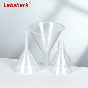 Produsen Lab corong plastik corong sekali pakai tebal leher panjang corong segitiga runcing - Product Image 3