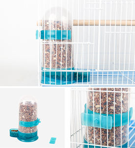 Mangeoire à <span class=keywords><strong>oiseaux</strong></span>, abreuvoir automatique, conteneur de nourriture <span class=keywords><strong>pour</strong></span> <span class=keywords><strong>oiseaux</strong></span>, pigeon, perroquet, eau potable, <span class=keywords><strong>alimentation</strong></span>, double usage, fournitures <span class=keywords><strong>pour</strong></span> animaux de compagnie - Product Image 6