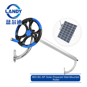 Enrouleur de bâche de <span class=keywords><strong>piscine</strong></span> électrique 12V solaire LANDY, anti-rouille, mural, en acier inoxydable, avec fonction de nettoyage de <span class=keywords><strong>piscine</strong></span> - Product Image 3
