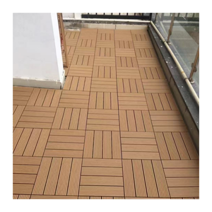 WPC Garden Terrace <b>Decking</b> Tiles Interlocking Outdoor Wood Plastic Composite Patio Floor Tiles - Product Image 4