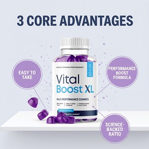 กัมมี่เสริมสมรรถภาพสำหรับผู้ชาย ผสมบีทรูทและทับทิม ช่วยเสริมสร้างความแข็งแรง ความทนทาน และพลังงาน ผลิตภัณฑ์เสริมอาหารจากธรรมชาติ รับผลิตแบบ ODM&OEM - Product Image 2