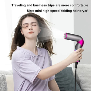 Sèche-cheveux électrique professionnel pour la maison, ionique, séchage rapide, avec embout diffuseur, nouveau style, portable pour un usage domestique - Product Image 2