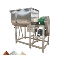 Mélangeur à ruban professionnel 2000L pour le traitement des épices et des additifs alimentaires, machine de mélange horizontale continue, fourniture d'usine