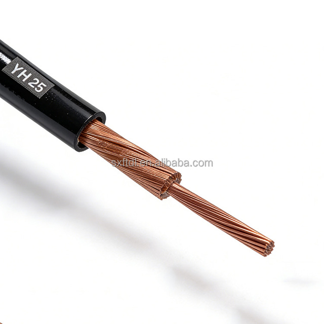25mm2 35mm2  50mm² Pure Copper Conductor, Rubber EPR Insulation Super Flexible Welding Cable