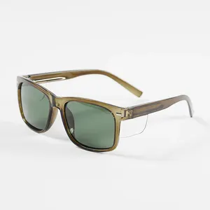 उच्च गुणवत्ता वाले डिजाइनर सूरज चश्मा टैक लेंस टी 90 फ्रेम फैशन थोक सुरक्षा ध्रुवीकृत धूप का चश्मा पुरुषों के लिए