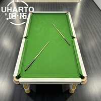 Table de billard classique SA Series de 12 pieds, table de billard professionnelle pour tournois internationaux avec ardoise épaissie