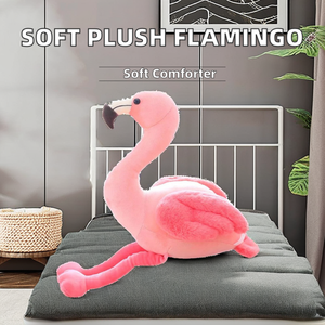 Juguete <span class=keywords><strong>de</strong></span> <span class=keywords><strong>peluche</strong></span> <span class=keywords><strong>de</strong></span> flamenco abrazable directo <span class=keywords><strong>de</strong></span> fábrica, muñeco <span class=keywords><strong>de</strong></span> <span class=keywords><strong>peluche</strong></span> <span class=keywords><strong>de</strong></span> algodón suave y <span class=keywords><strong>tela</strong></span> con diseño bordado, edredón, accesorio divertido - Product Image 3
