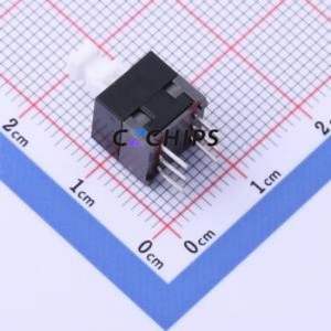 YTSPS-22E85L2 <b>Push</b> <b>Button</b> <b>Switch</b> Through hole <b>Switch</b> Double Pole Double Throw Self-Locking Square Plunger Through Hole - Product Image 2