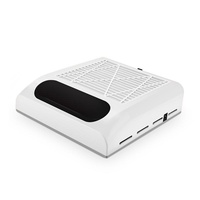 Aspirateur 80W pour ongles, extracteur de poussière, ventilateur pour salon de beauté
