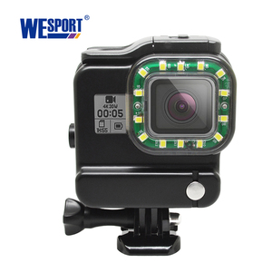 Boîtier étanche personnalisable en usine pour utilisation sous-marine jusqu'à 30 m, avec lumière LED de plongée intégrée pour caméra d'action <span class=keywords><strong>GoPro</strong></span> <span class=keywords><strong>Hero</strong></span> 7/6/<span class=keywords><strong>5</strong></span> - Product Image 3