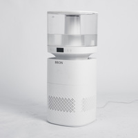 Grande surface utilisant un humidificateur à flamme sans brouillard de grande capacité de 8L pour le bureau à domicile