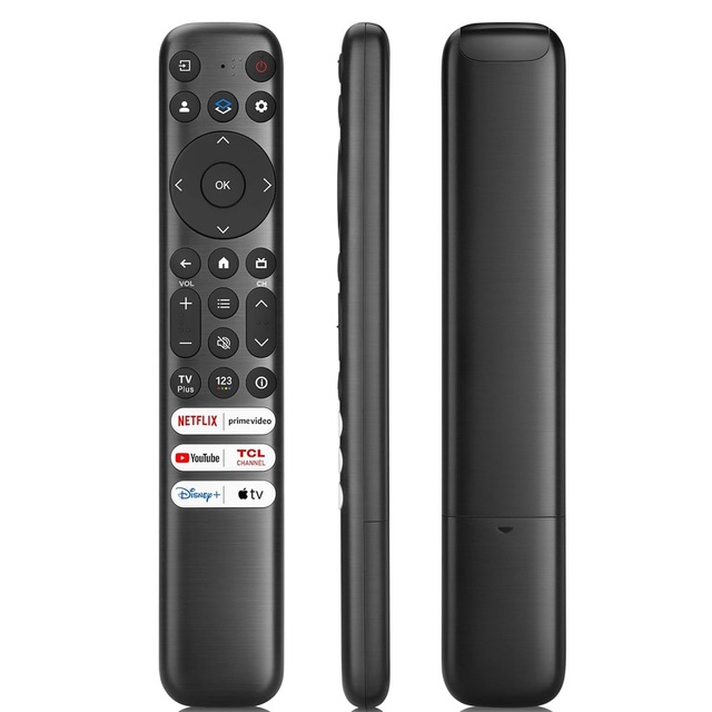 Replacement Google TV Remote Control RC813 Automatic Rolling Code for TCL QM8/QM7/S5/S4/S3/Q7/Q6/Q5 4K UHD HDR Smart TVs